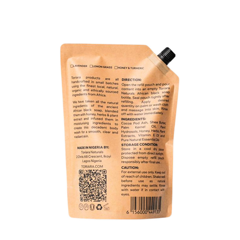 Refill African Black Soap