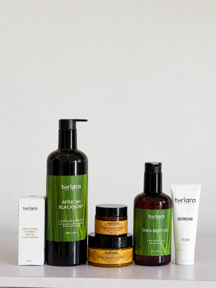 Nourish Ritual Bundle – Complete 7-Piece Head-to-Toe Glow Set